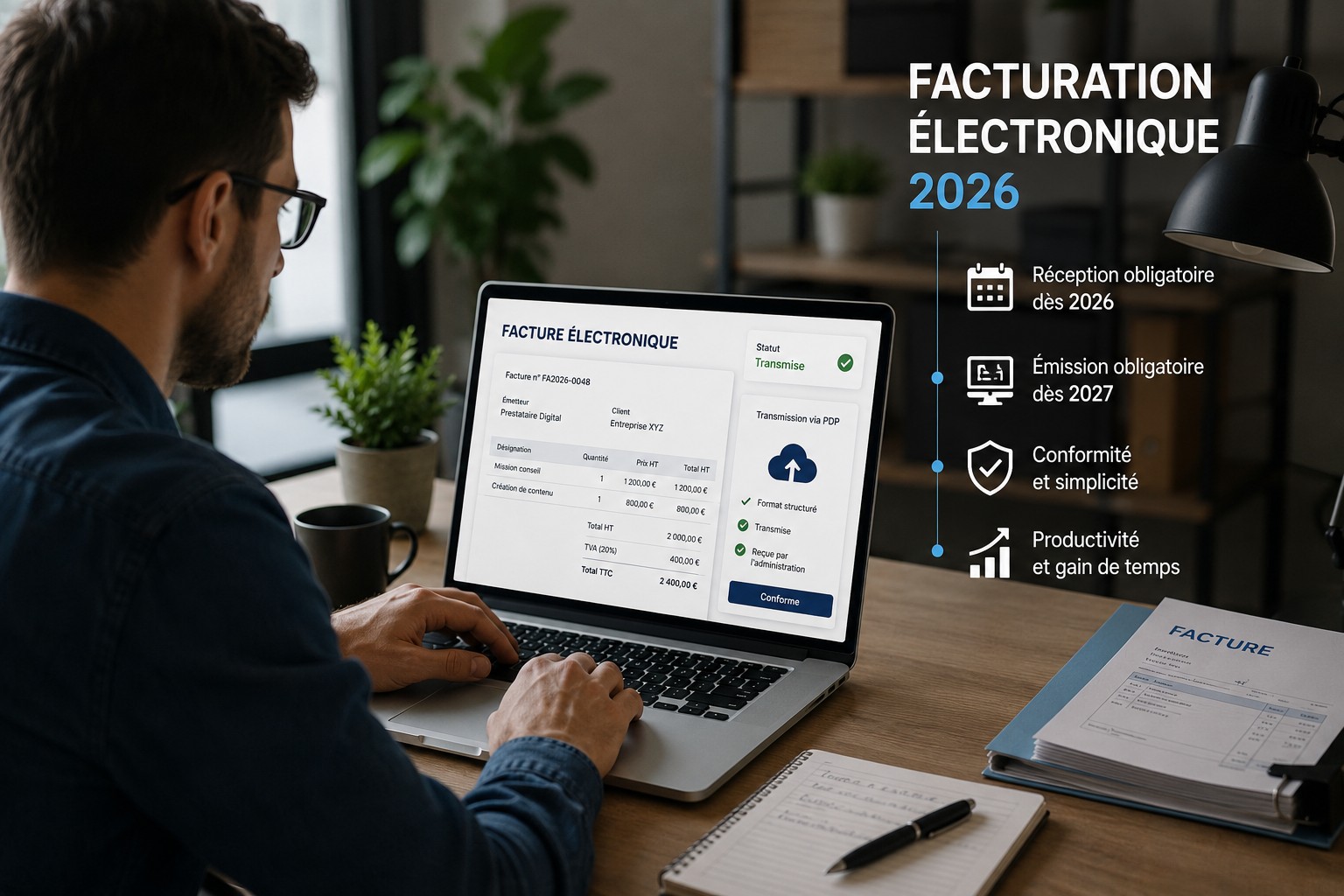 facturation électronique 2026 freelances